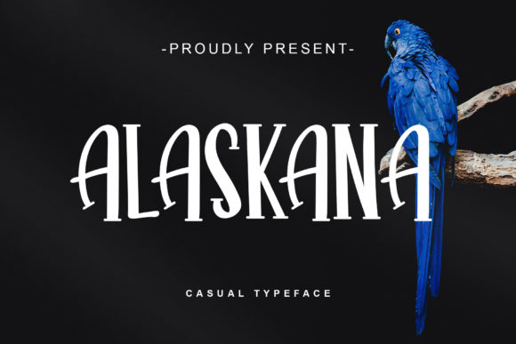Alaskana Font: Modern Display Typography for Editorial Design