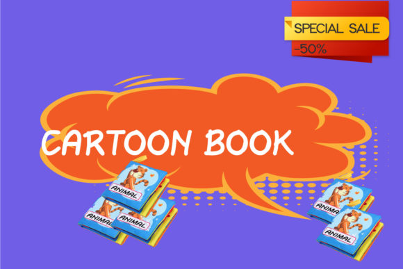 Cartoon Book Display Font for Creative Digital Brands