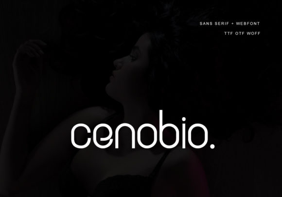 Cenobio Font: Minimalist Display Typography for Editorial Design