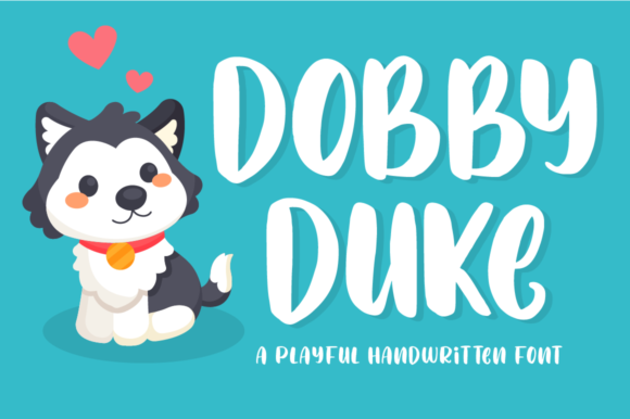 Dobby Duke: A Playful Display Font for Joyful Designs