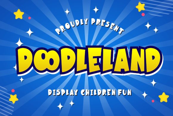 Doodleland Font Review for Children’s Editorial Design