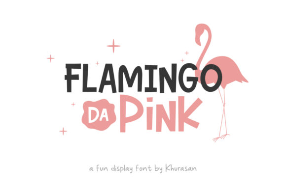 Flamingo Da Pink Font for Playful Branding