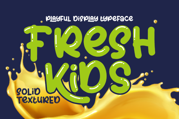Fresh Kids Font: Friendly Branding for Small Business