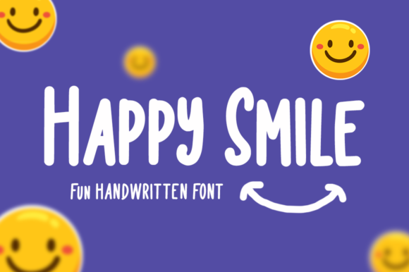 Happy Smile Font: Elegant Display Typography for Editorial Design