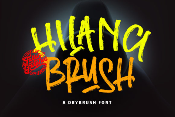 Hilang Brush Font: Urban Display Type for Campaigns