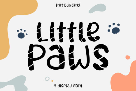 Little Paws Font for Whimsical Editorial Design
