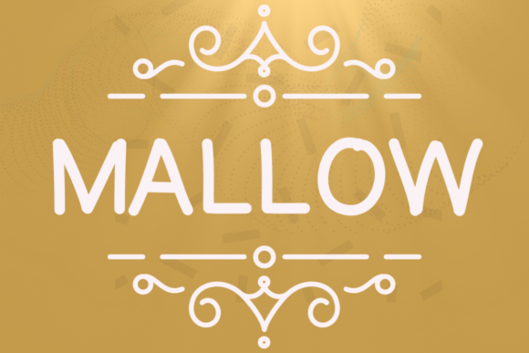 Mallow Font: A Modern Display Typeface for Web Design