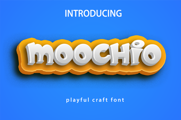 Moochio Display Font for Playful, Professional Branding