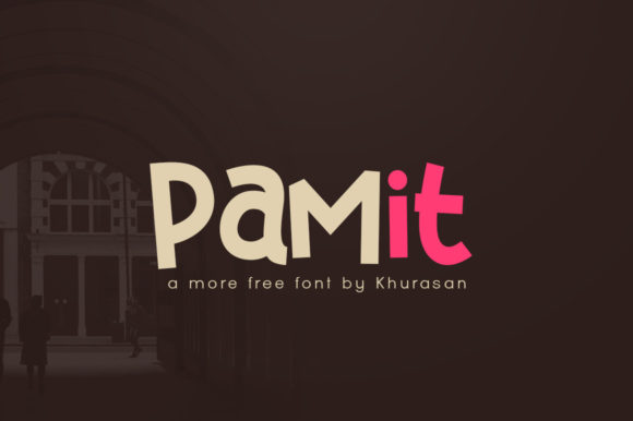 Pamit Font: A Modern Fancy Display Typeface for Small Business Branding