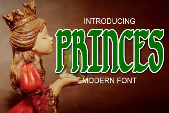 Princess: A Modern Display Font for Editorial Charm