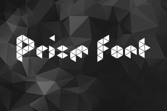 Prism Font: Geometric Display Typography for Web Design