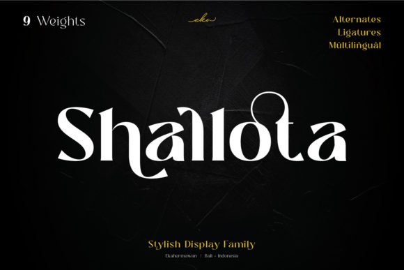Shallota Font: Elevating Boutique Branding Projects