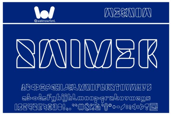 Swimer: A Bold Display Font for Scroll-Stopping Visuals