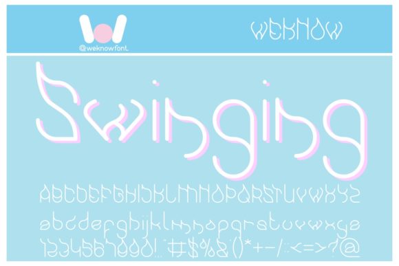 Swinging Font for Bold, Whimsical Campaign Headlines