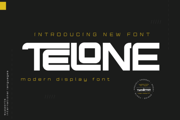 Telone Font Review: Futuristic Display Type for Campaigns