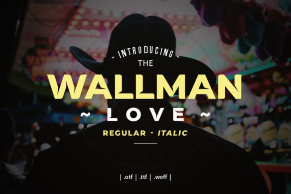 Wallman Love Font Review for Makers and Printables
