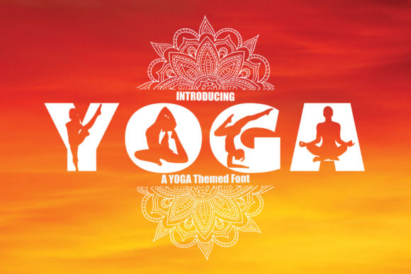 Yoga Font: A Bold All-Caps Display Font for Brand Impact